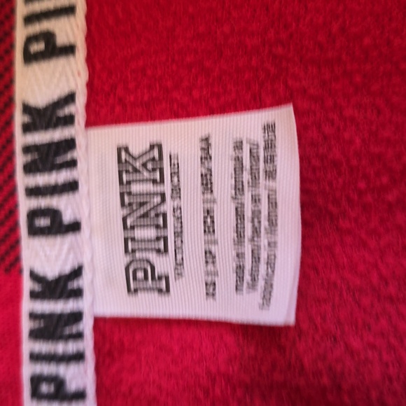 Women's PINK 1/4 zip pullover top - Picture 3 of 5